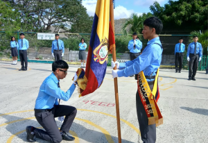 Lee más sobre el artículo Juramento de Bandera de estudiantes con discapacidad visual